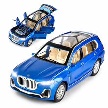 Машинка BMW X7 1:24 игрушка Синий (GT-05545, 6976008651428) Машинка BMW X7 1:24 игрушка Синий (GT-05545, 6976008651428)