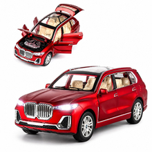 Машинка BMW X7 1:24 игрушка Красный (GT-05545, 6976008651428)
