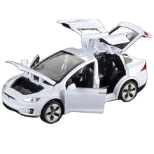 Машинка Tesla Model X 636 1:32 белый (6949690816369) Машинка Tesla Model X 636 1:32 белый (6949690816369)