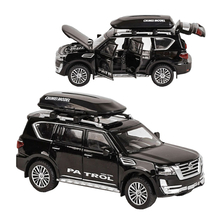 Машинка Nissan Patrol 1:32 игрушечная Черный (ТК-6505, 6981358650199)