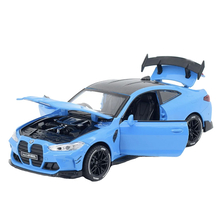 Машинка BMW M4 XA3228 1:32 голубой (6972512140496) Машинка BMW M4 XA3228 1:32 голубой (6972512140496)