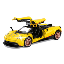 Машинка Pagani Huayra VB32643 1:32 желтый (6948576326435)