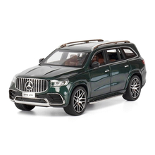 Машинка Mercedes GLS63 1:24 игрушечная Зеленый (GT-1076, 6976008651794)