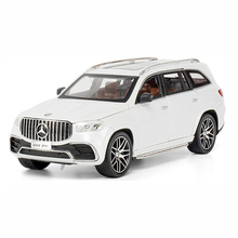 Машинка Mercedes GLS63 1:24 игрушечная Белый (GT-1076, 6976008651794)