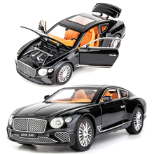 Машинка Bentley Continental 1:24 игрушечная Черный (GT-6370, 6976008652265) Машинка Bentley Continental 1:24 игрушечная Черный (GT-6370, 6976008652265)