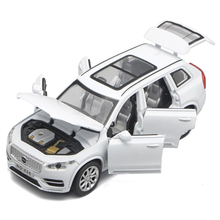Машинка Volvo XC90 628 1:32 белый (6975078650027)