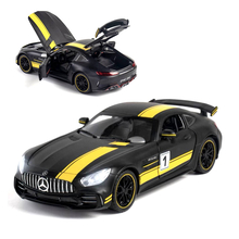 Машинка Mercedes Benz AMG GTR 1:32 игрушечная Черный (LF-53972, 6968873090945)