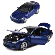 Машинка BMW M6 Coupe 1:32 игрушечная Синий (74823, 6974170090564)