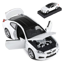 Машинка BMW M6 Coupe 1:32 игрушечная Белый (74823, 6974170090564)