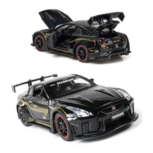 Машинка Nissan GTR VB32543 1:32 игрушка Черный (6948576325438)