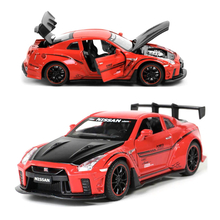 Машинка Nissan GTR R35 1:32 игрушечная Красный (700701, 6974170650645)