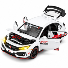 Машинка Honda Civic 1:32 белый (VB32573, 6974170650904)